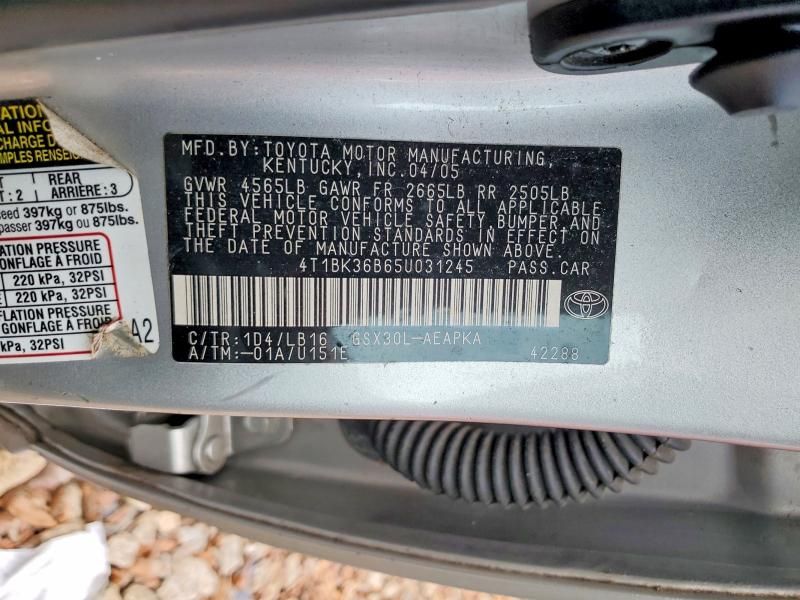 2005 Toyota Avalon Limited