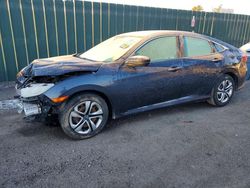 Honda Civic salvage cars for sale: 2018 Honda Civic lx