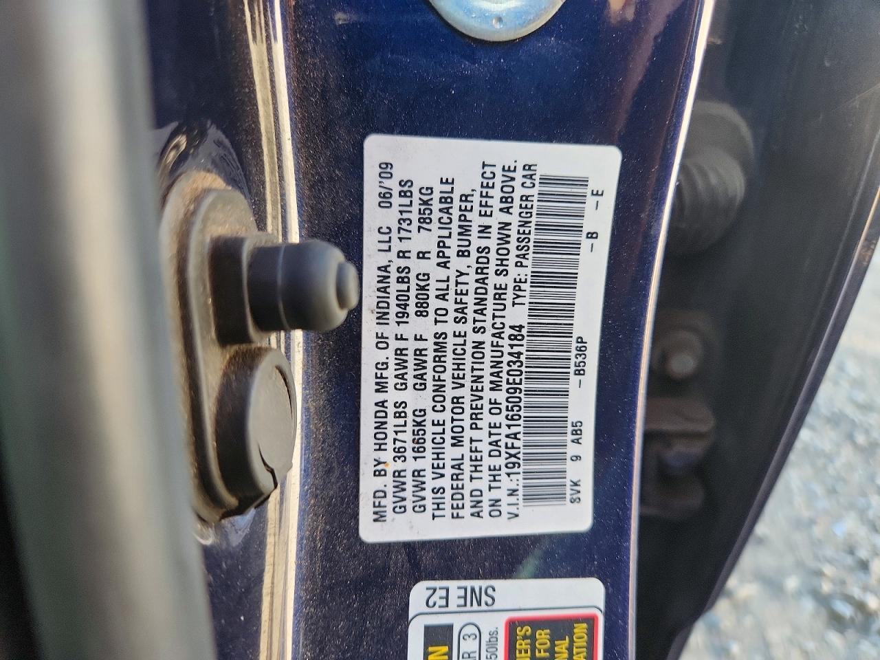 2009 Honda Civic lx