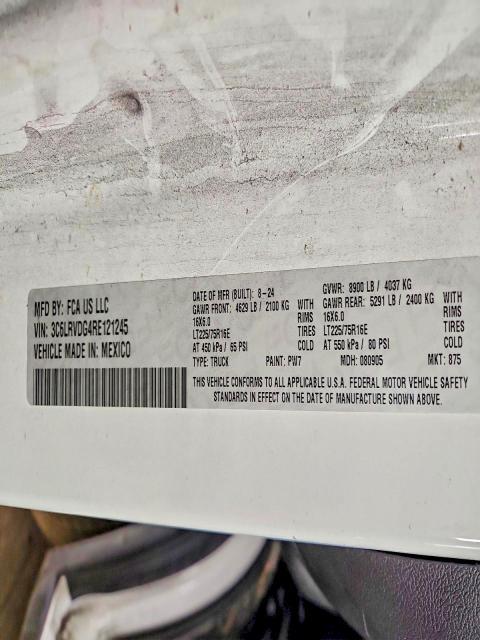 2024 Dodge RAM Promaster 2500 Delivery Van