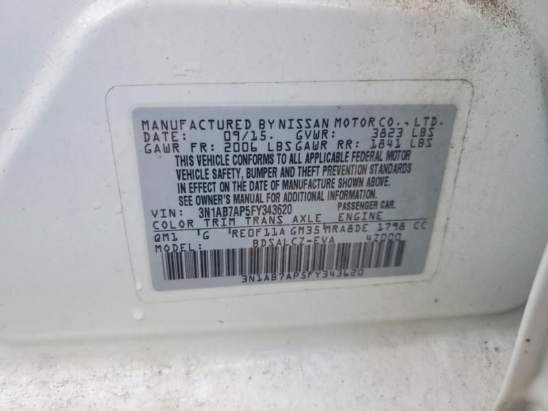 2015 Nissan Sentra s