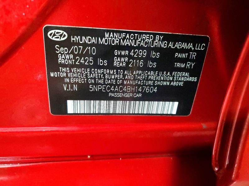 2011 Hyundai Sonata se