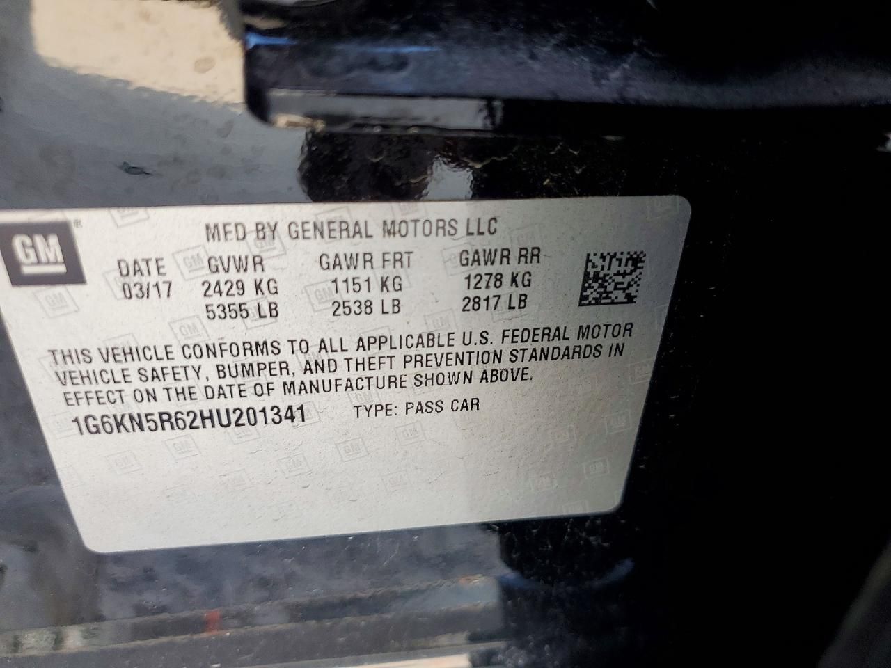 2017 Cadillac CT6 Platinum