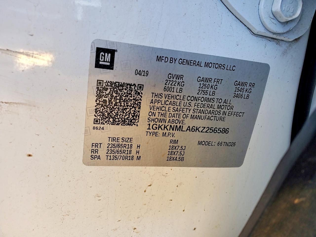 2019 GMC Acadia Slt-1