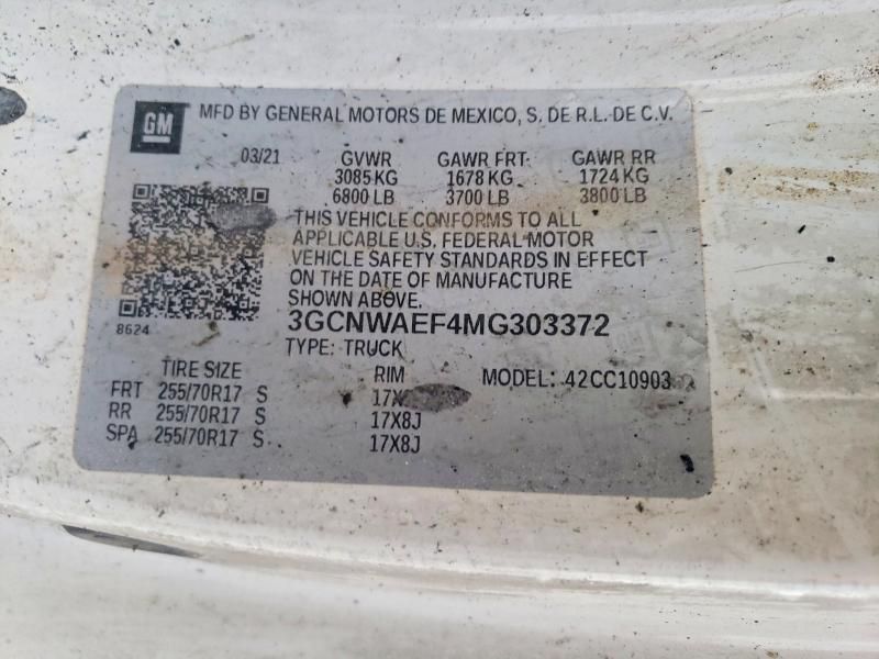 2021 Chevrolet Silverado C1500