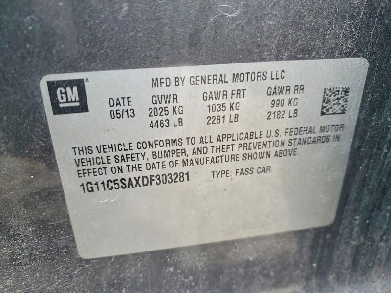 2013 Chevrolet Malibu 1LT