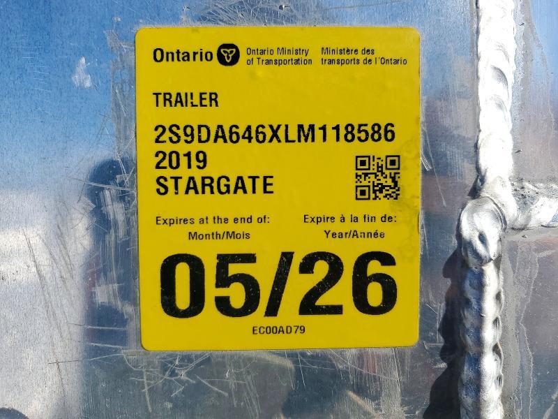 2019 Stargate 4-Axle Dump Trailer