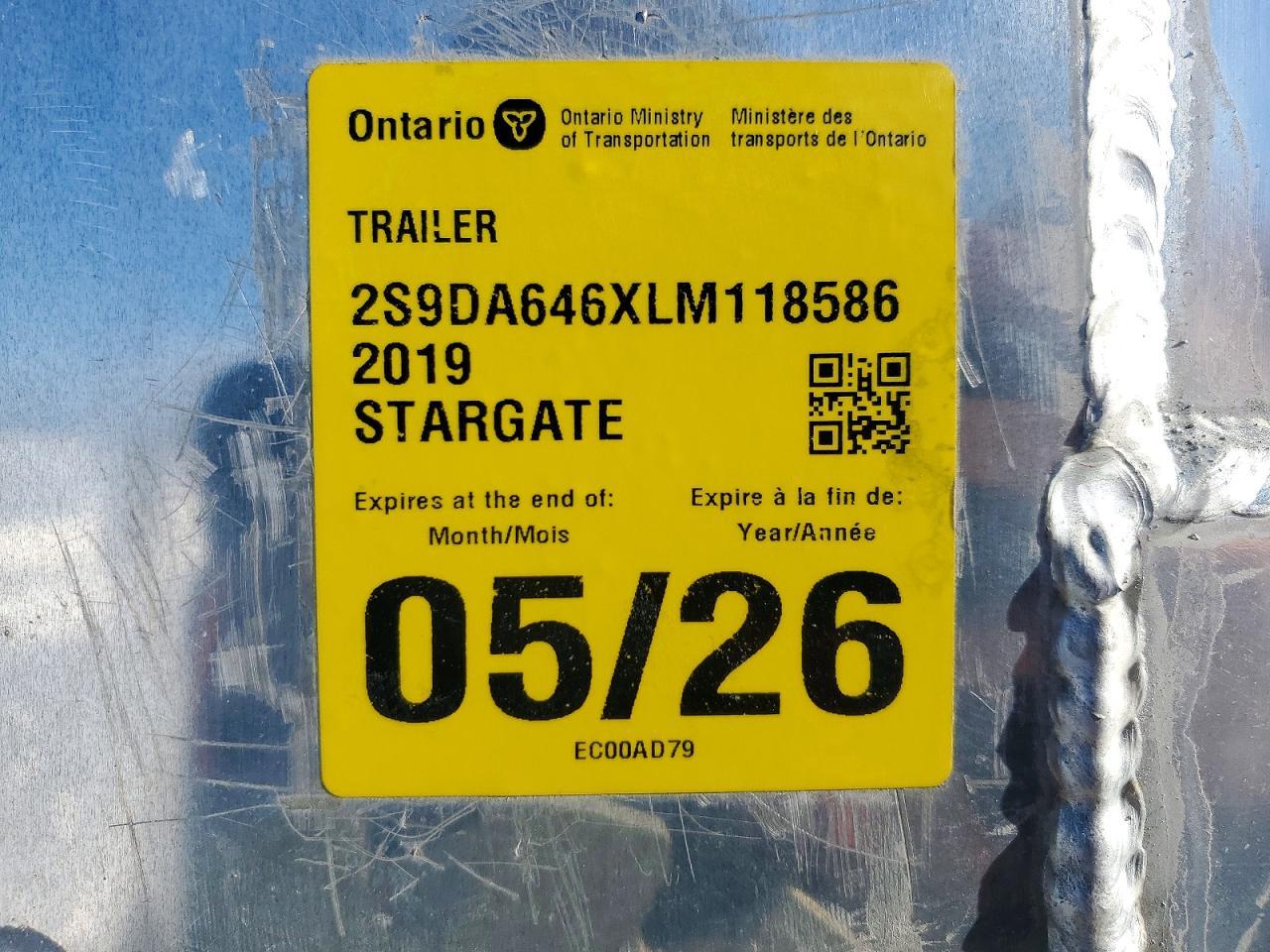 2019 Stargate 4-Axle Dump Trailer