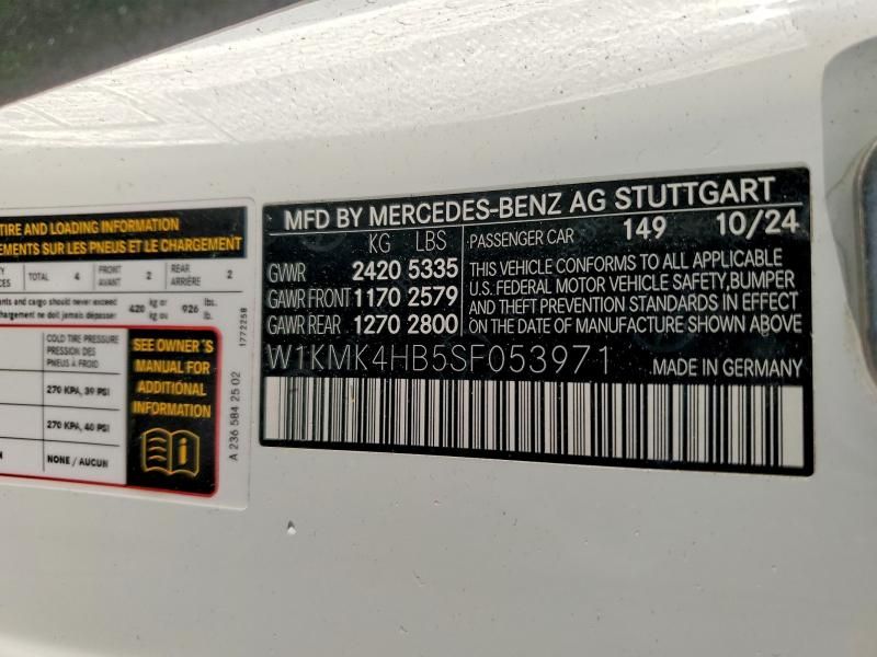 2025 Mercedes-Benz Cle 300 4matic