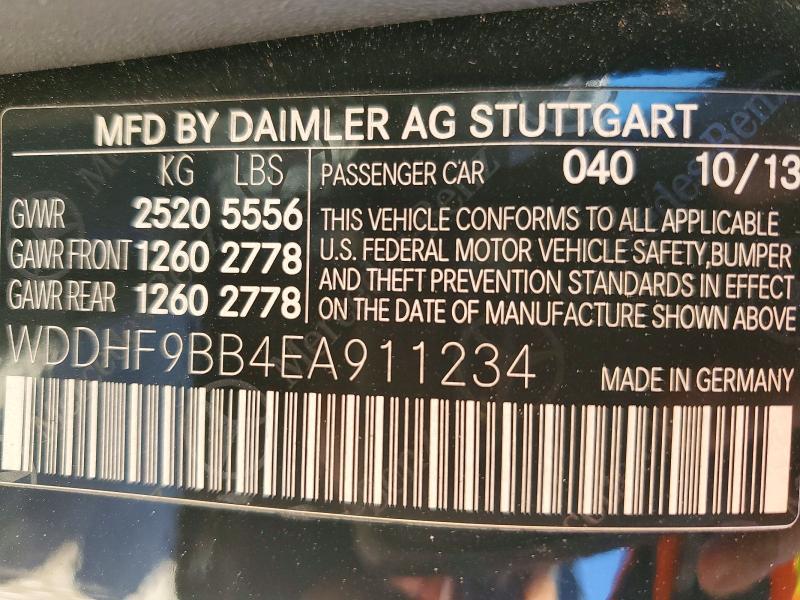 2014 Mercedes-Benz E 550 4matic