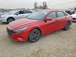 Salvage cars for sale from Copart San Diego, CA: 2021 Hyundai Elantra sel