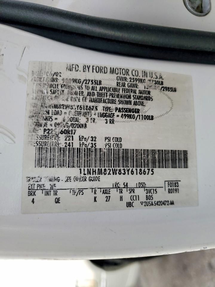 2003 Lincoln Town car Signature