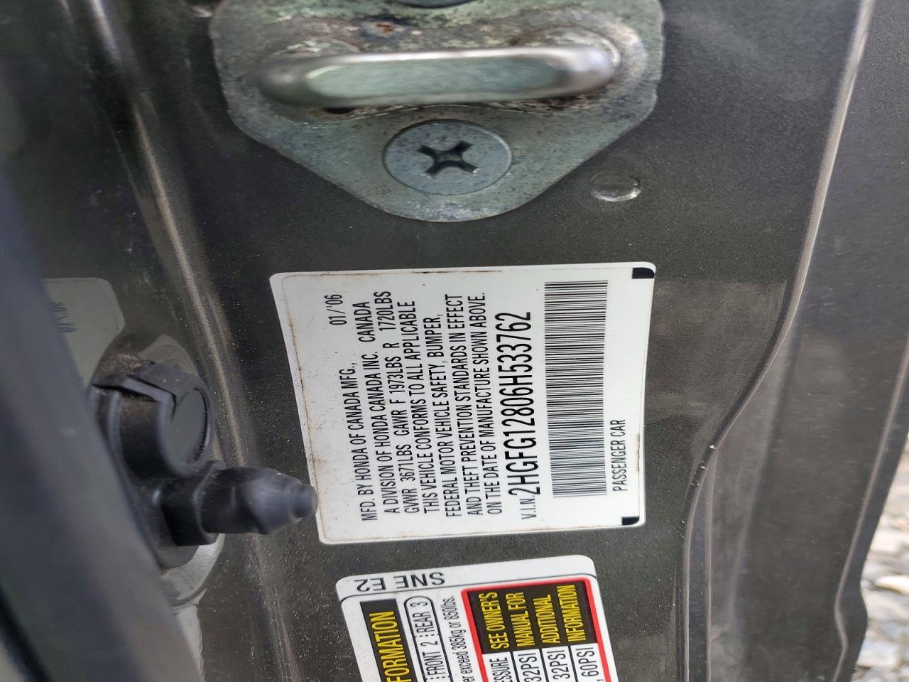2006 Honda Civic ex