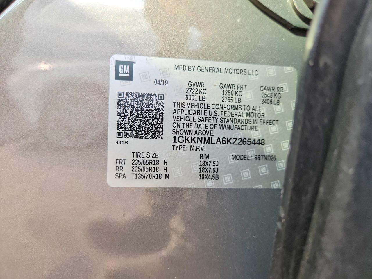 2019 GMC Acadia Slt-1