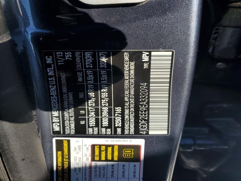 2014 Mercedes-Benz Gl 350 Bluetec