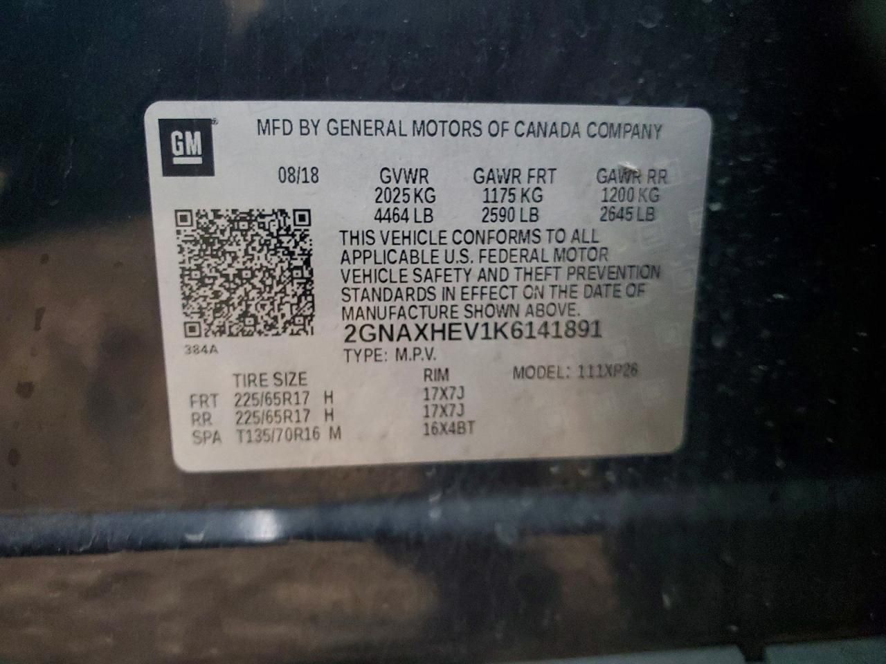 2019 Chevrolet Equinox ls