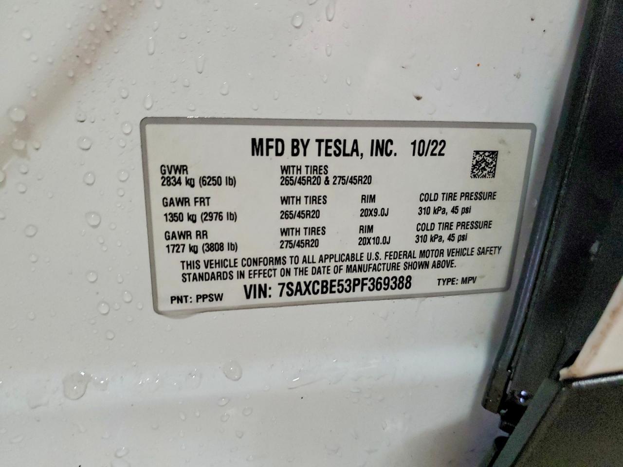 2023 Tesla Model x