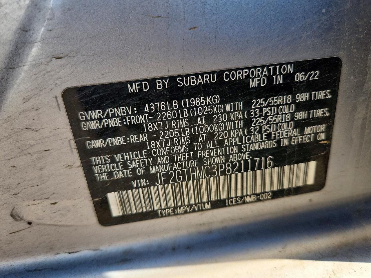 2023 Subaru Crosstrek Limited