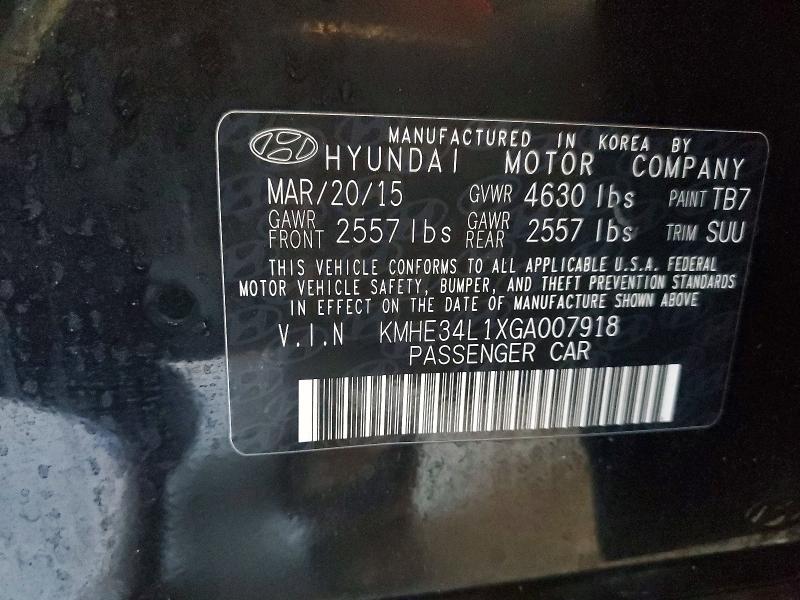 2016 Hyundai Sonata Hybrid