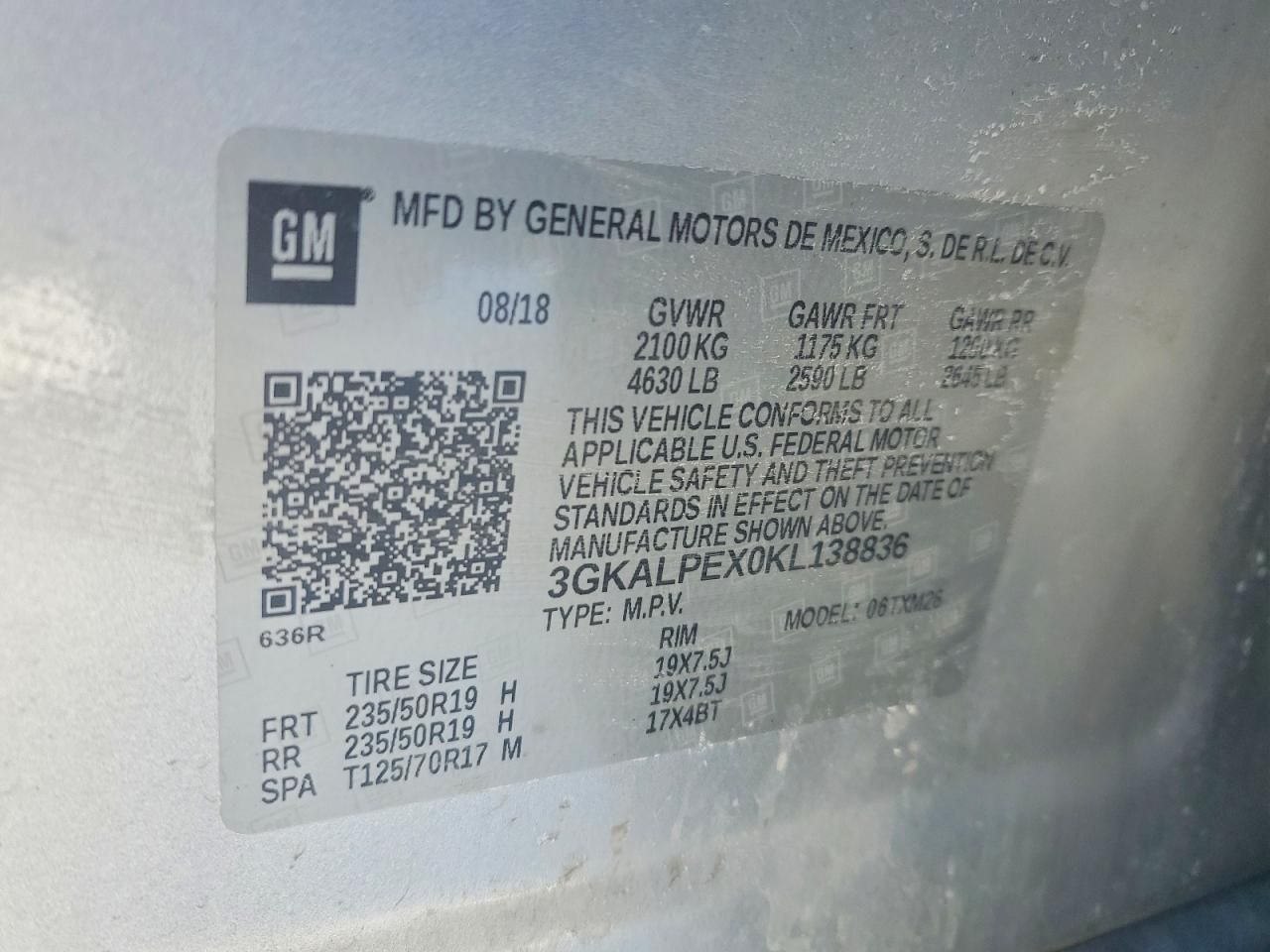 2019 GMC Terrain slt