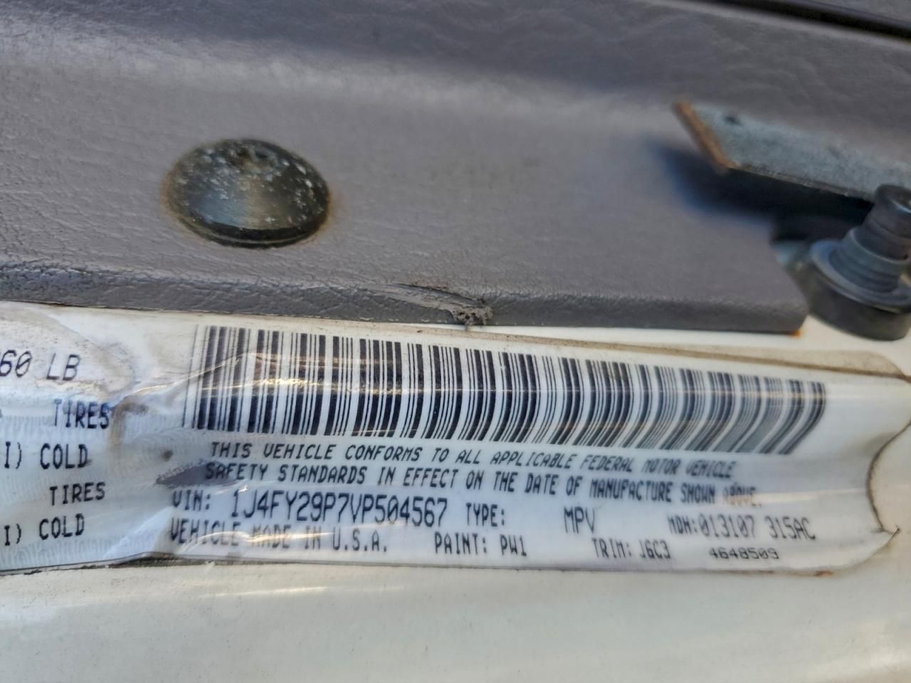 1997 Jeep Wrangler / tj se