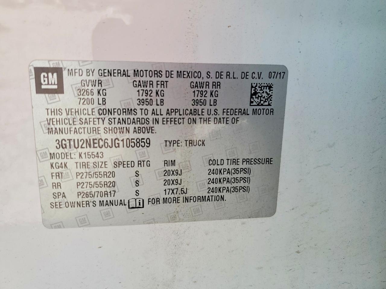 2018 GMC Sierra K1500 slt