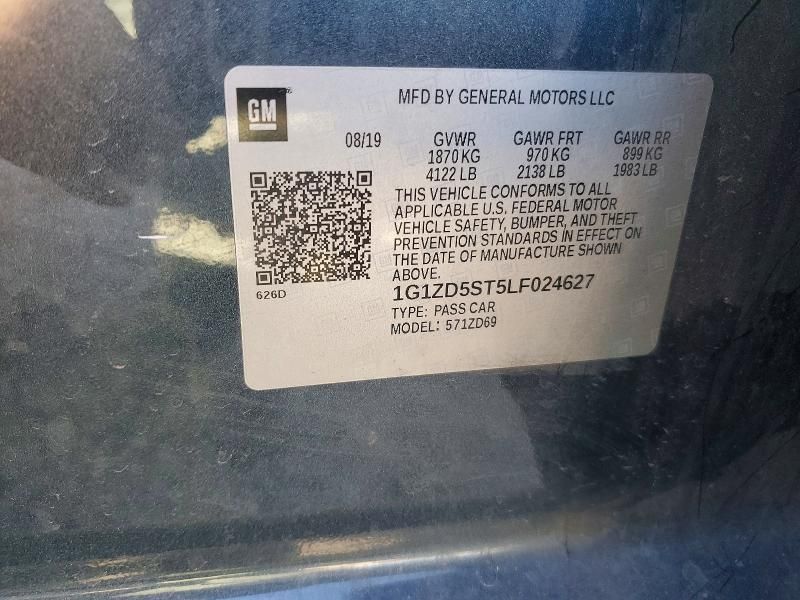 2020 Chevrolet Malibu lt