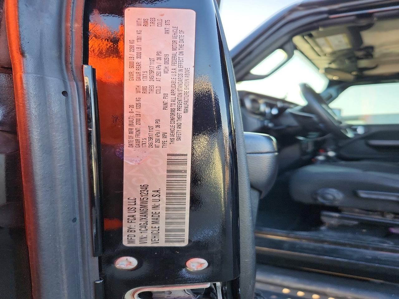 2021 Jeep Wrangler Sport 4X4