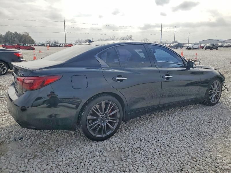 2021 Infiniti Q50 red Sport 400