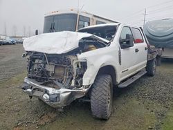 Salvage cars for sale from Copart Eugene, OR: 2018 Ford F350 Flatbed Truck
