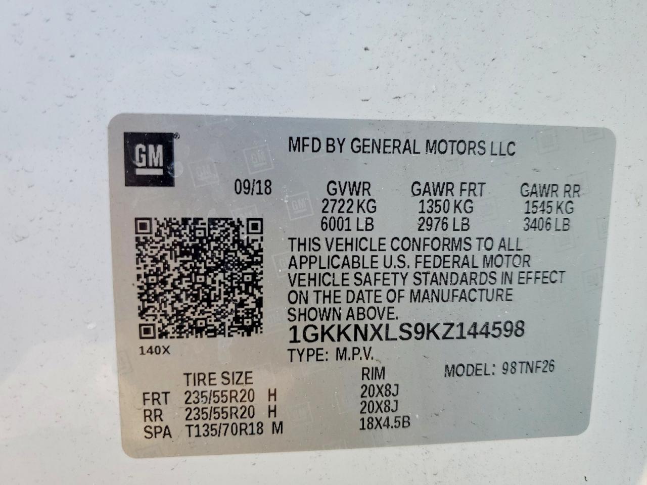 2019 GMC Acadia Denali