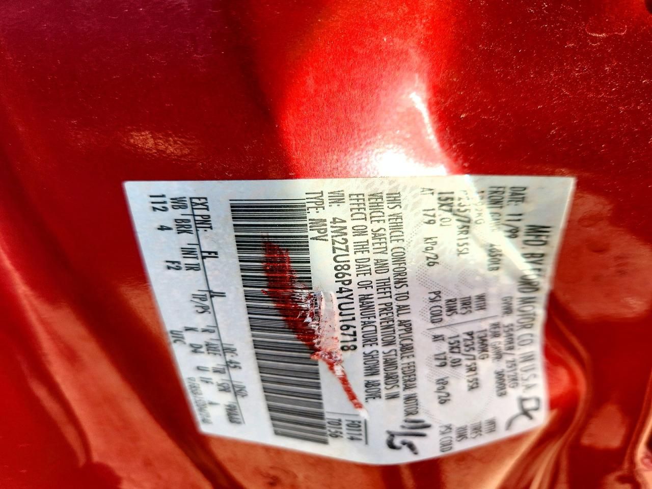 2000 Mercury Mountaineer