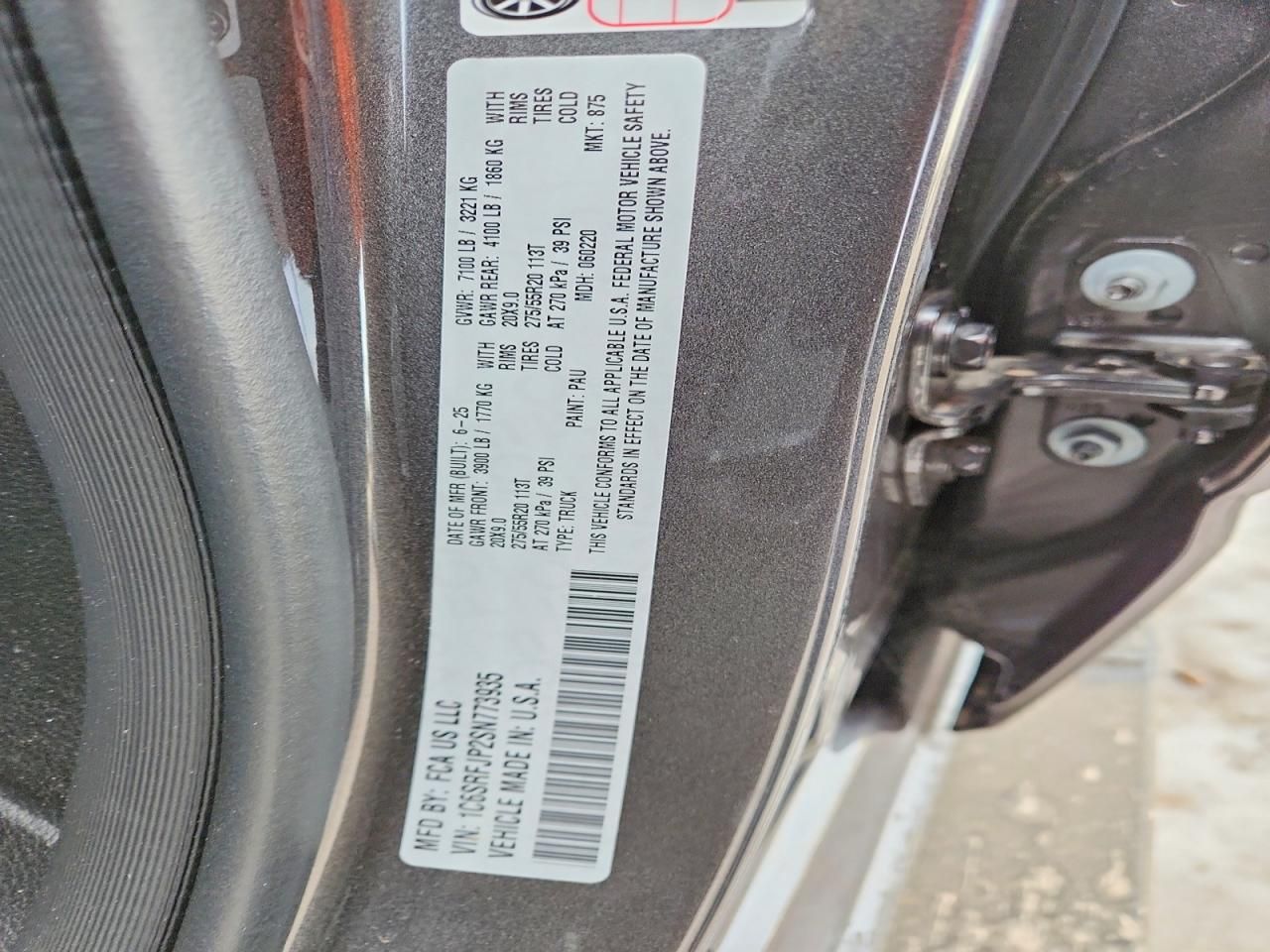 2025 Dodge 1500 Laramie