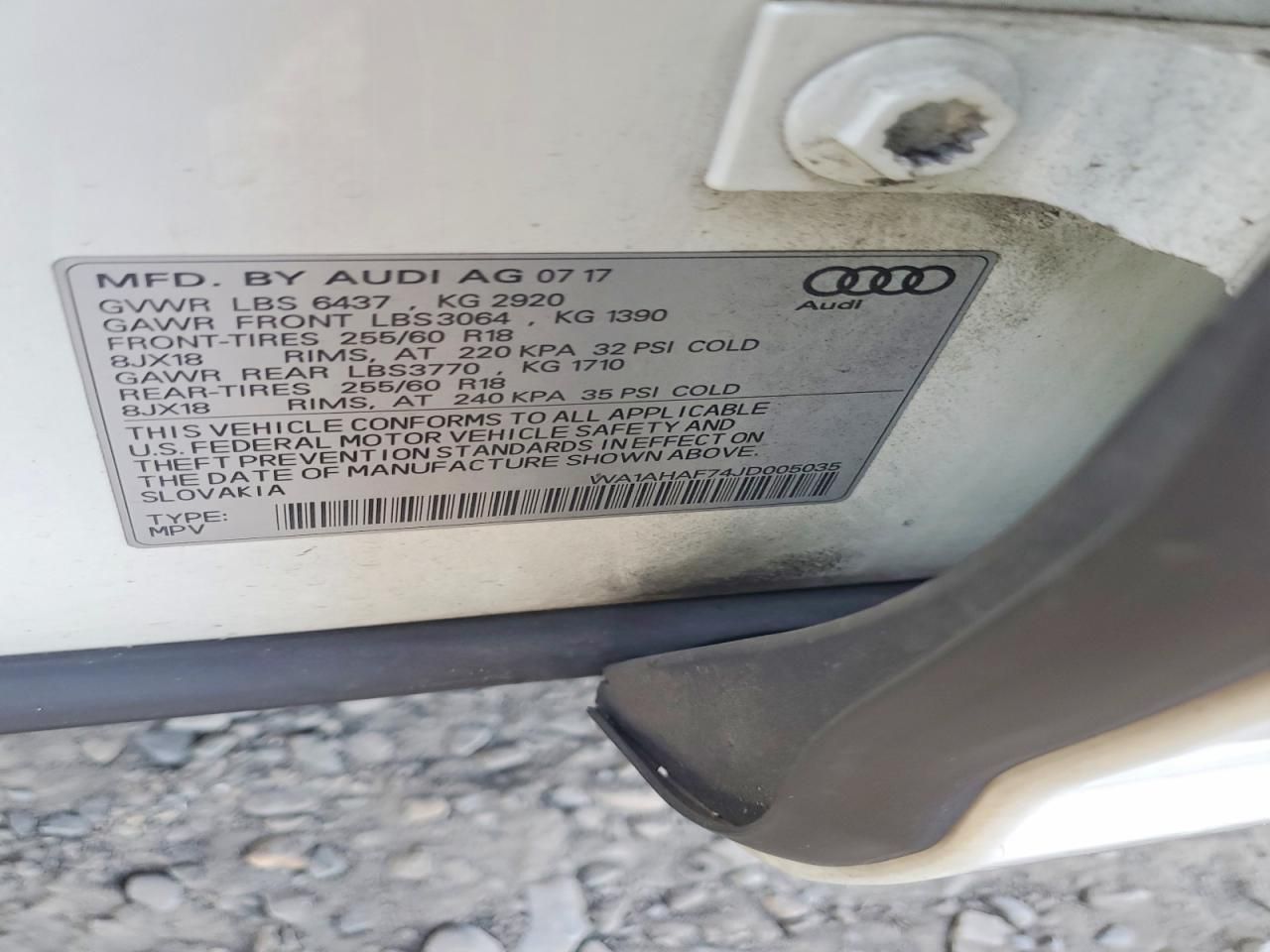 2018 Audi Q7 Premium