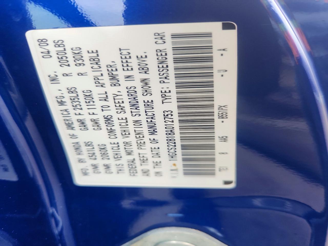 2008 Honda Accord