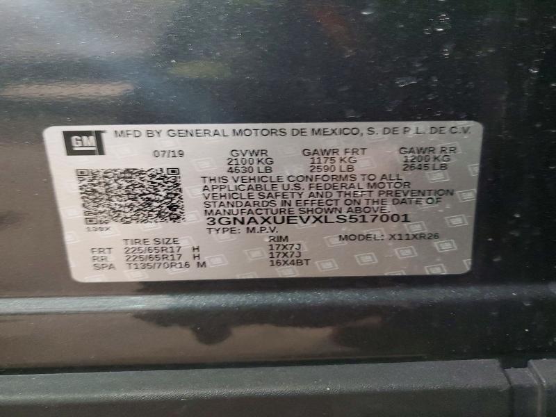 2020 Chevrolet Equinox lt