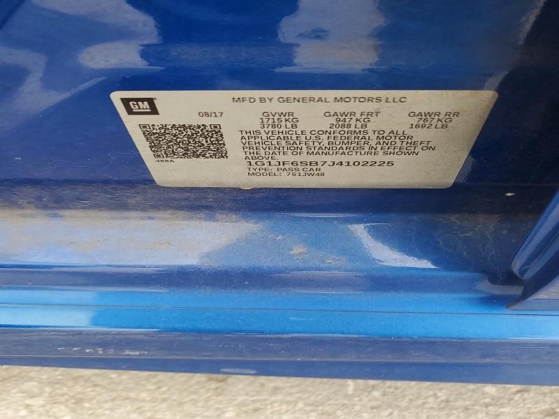 2018 Chevrolet Sonic Premier