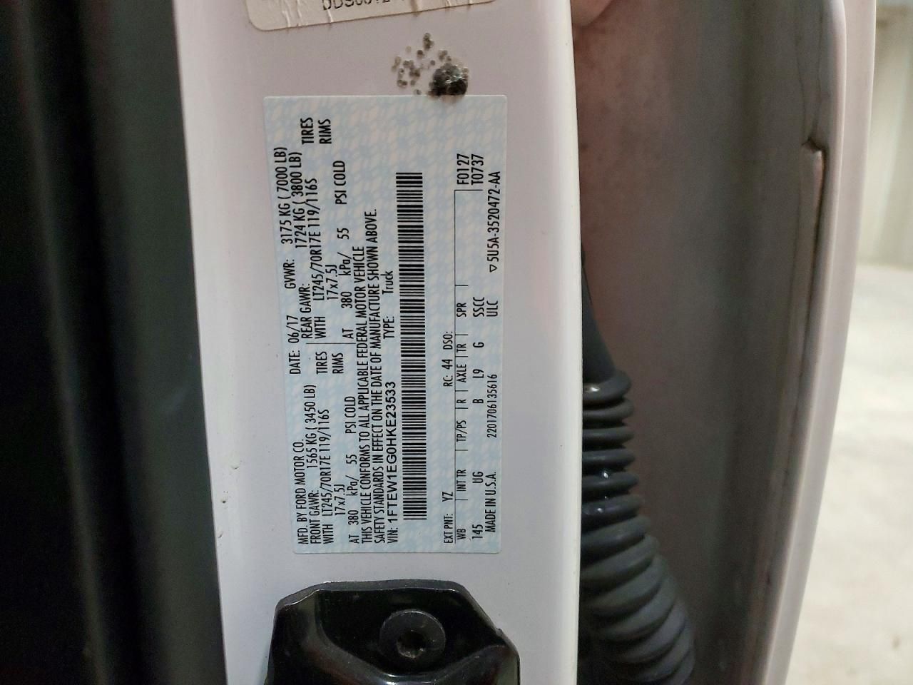 2017 Ford F150 Supercrew