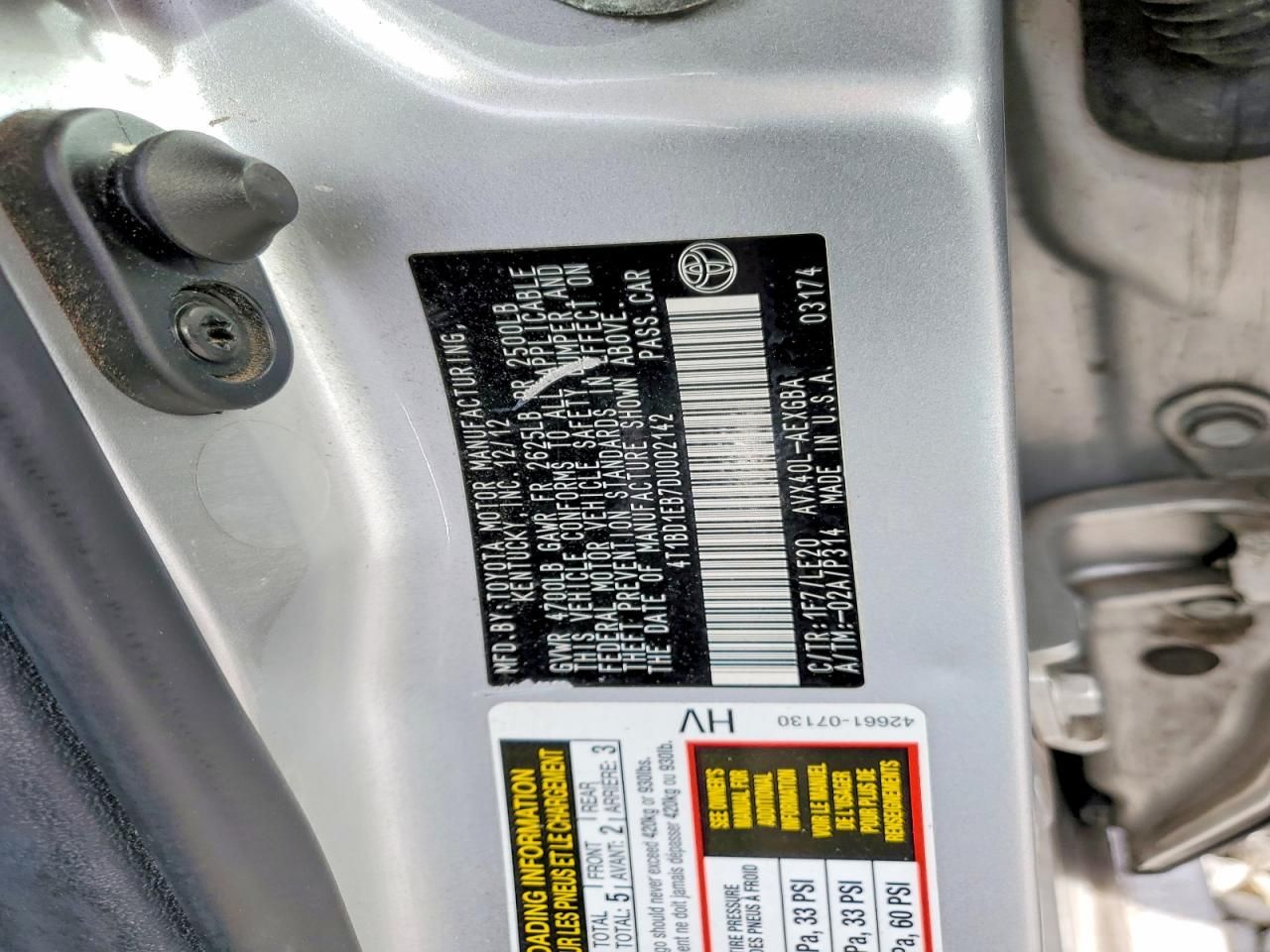 2013 Toyota Avalon Hybrid