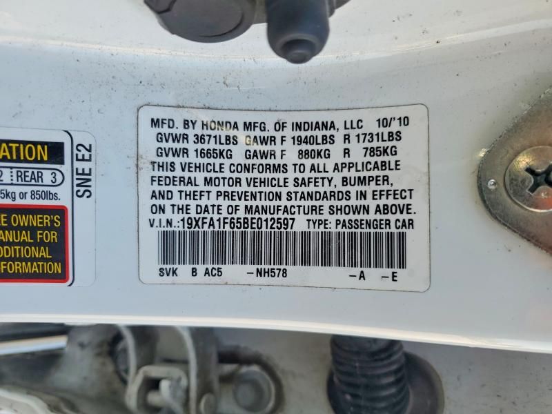 2011 Honda Civic Lx-s