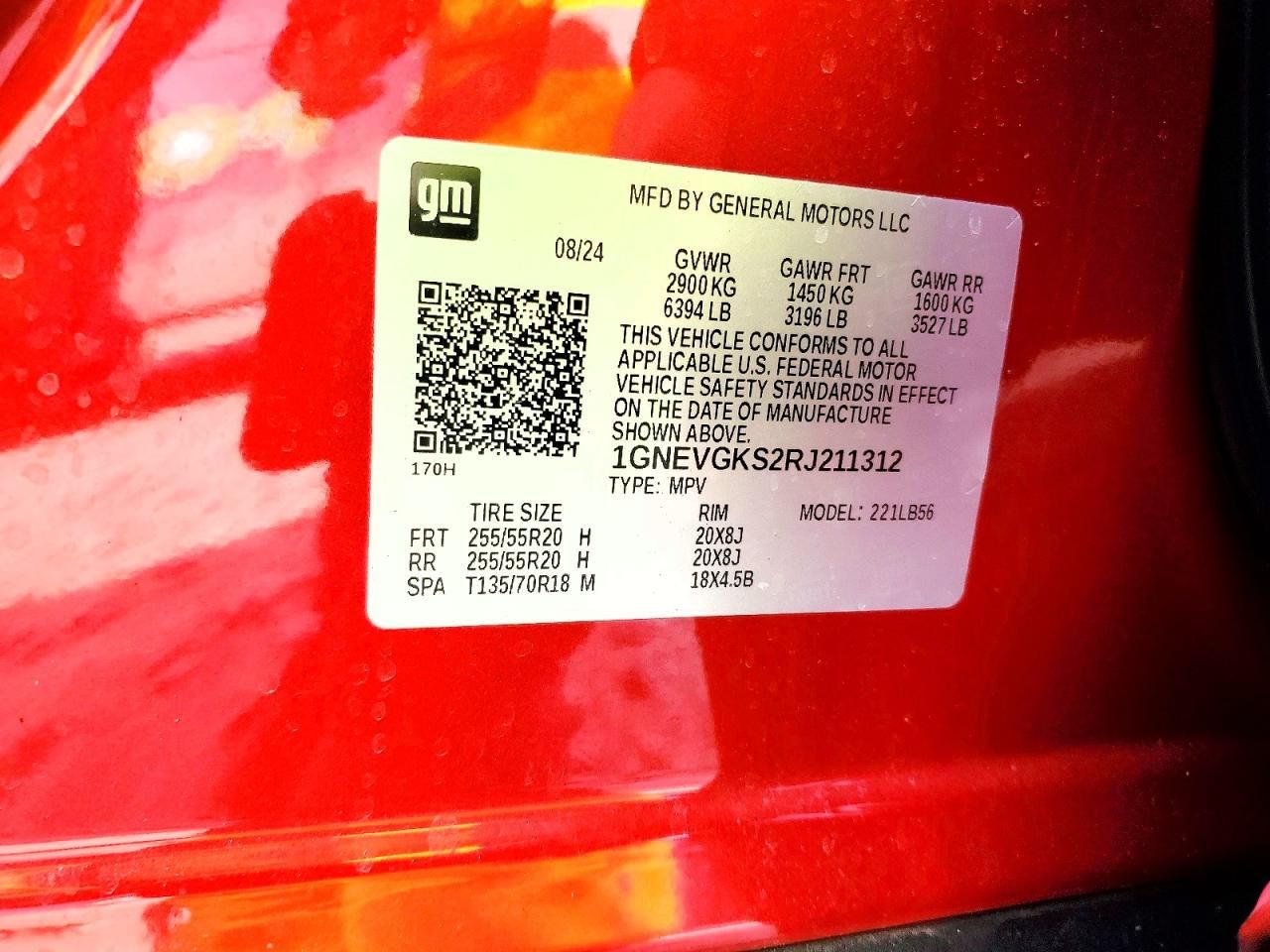 2024 Chevrolet Traverse lt