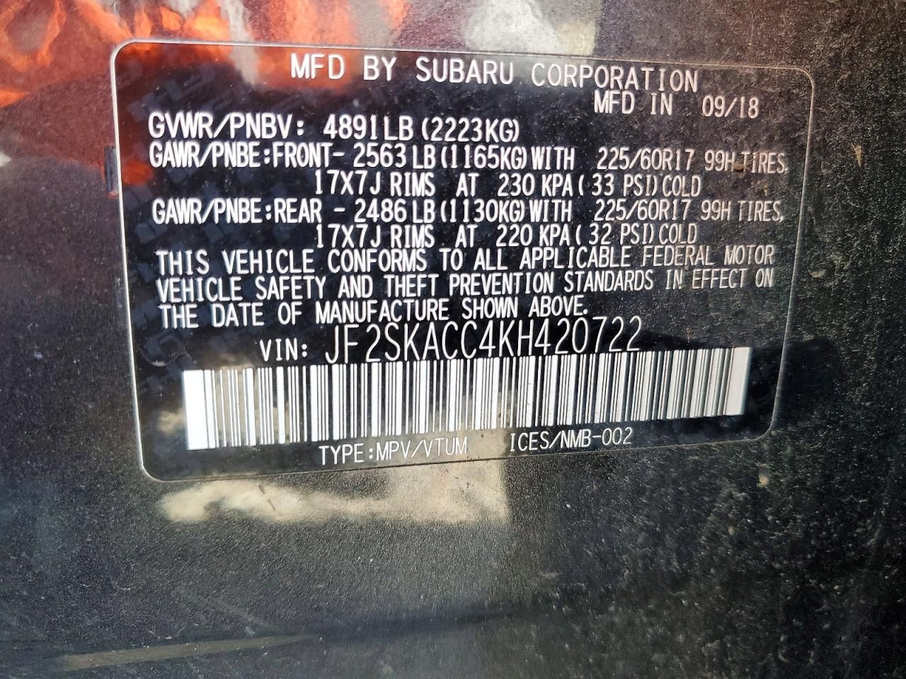 2019 Subaru Forester