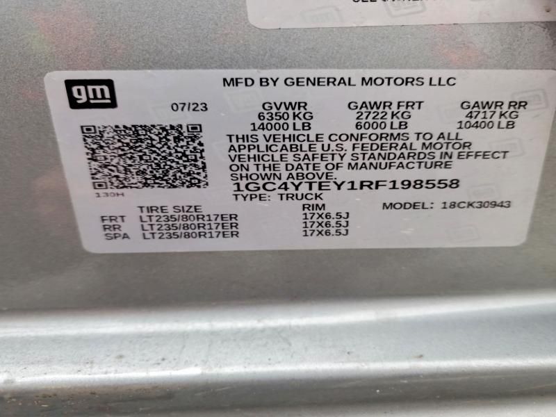 2024 Chev Silverado 3500 hd lt