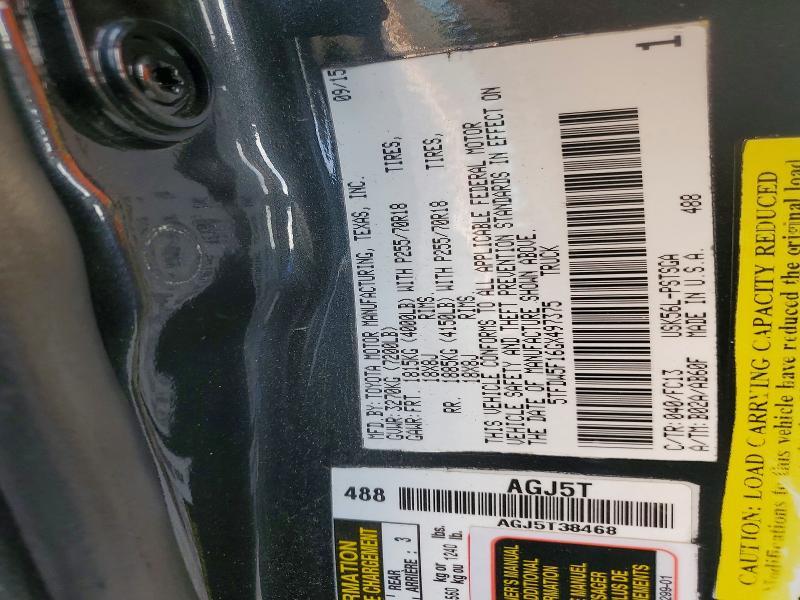 2016 Toyota Tundra Crewmax SR5