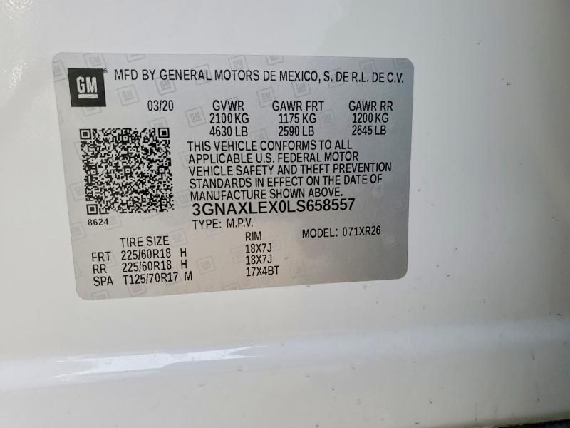 2020 Chevrolet Equinox lt