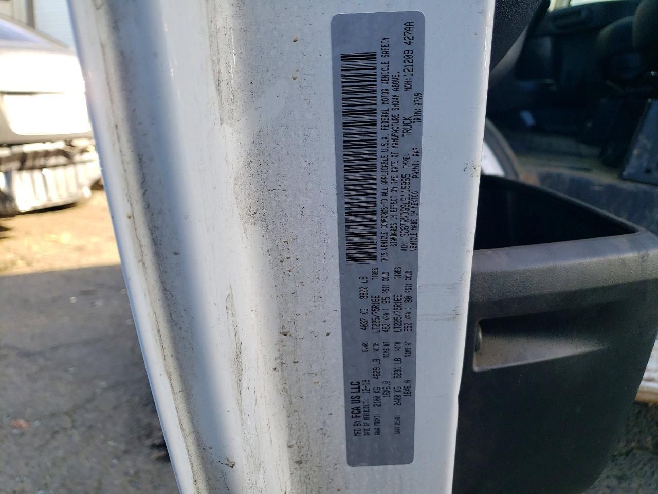 2020 Dodge Ram Promaster 2500 2500 High