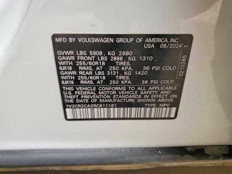 2024 Volkswagen Atlas Peak Edition se