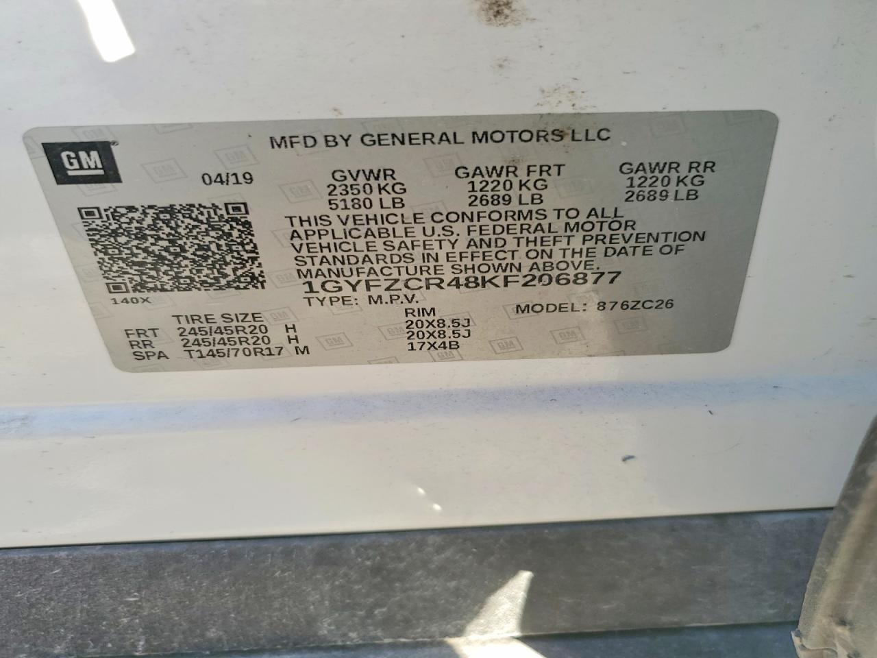 2019 Cadillac XT4 Premium Luxury