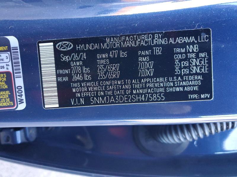 2025 Hyundai Tucson se