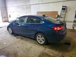 Vehiculos salvage en venta de Copart Portland, MI: 2019 Chevrolet Cruze lt